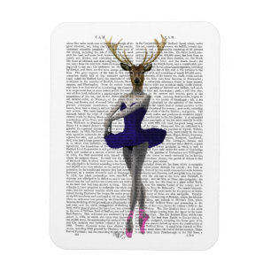 Magnet Flexible Cerf de Ballerina en bleu
