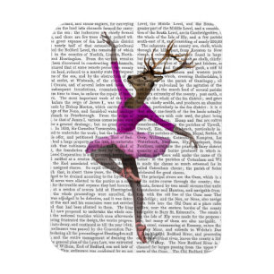 Magnet Flexible Cerf de ballet en rose