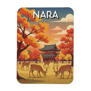 Magnet Flexible Cerfs dans le parc de Nara au Japon