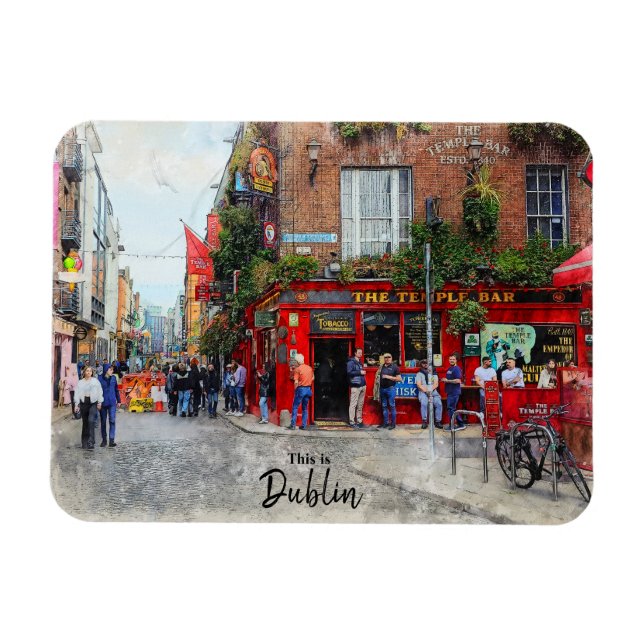 Magnet Flexible C'est Dublin-Irlande (Horizontal)
