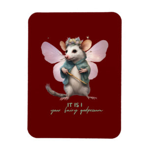 Magnet Flexible C'est I your fairy godpossum