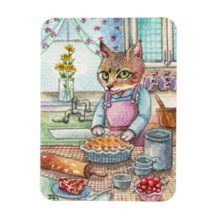 Magnet Flexible C'est l'heure du gâteau