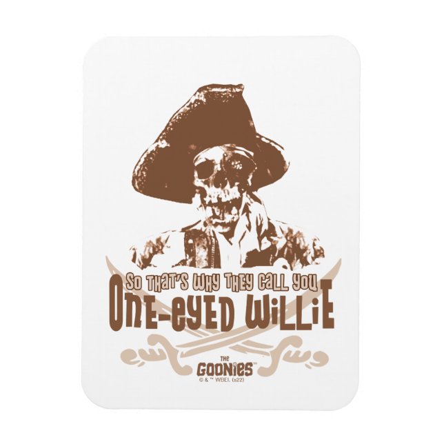 Magnet Flexible "C'est pour ça qu'ils t'appellent One-Eyed Willie" (Vertical)