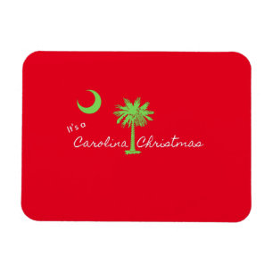Magnet Flexible C'est un Noël en Caroline du Sud