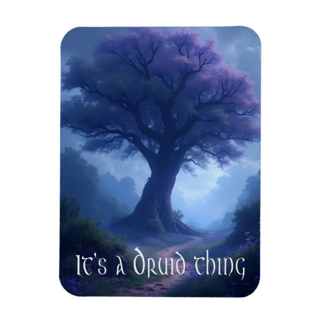 Magnet Flexible "C'est une affaire de druide" (Vertical)