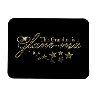 Magnet Flexible Cette grand-mère est un glam-ma