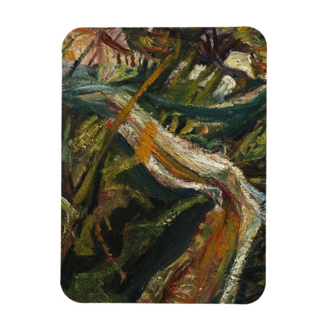 Magnet Flexible Chaim Soutine - Chemin de la Fontaine (Vertical)