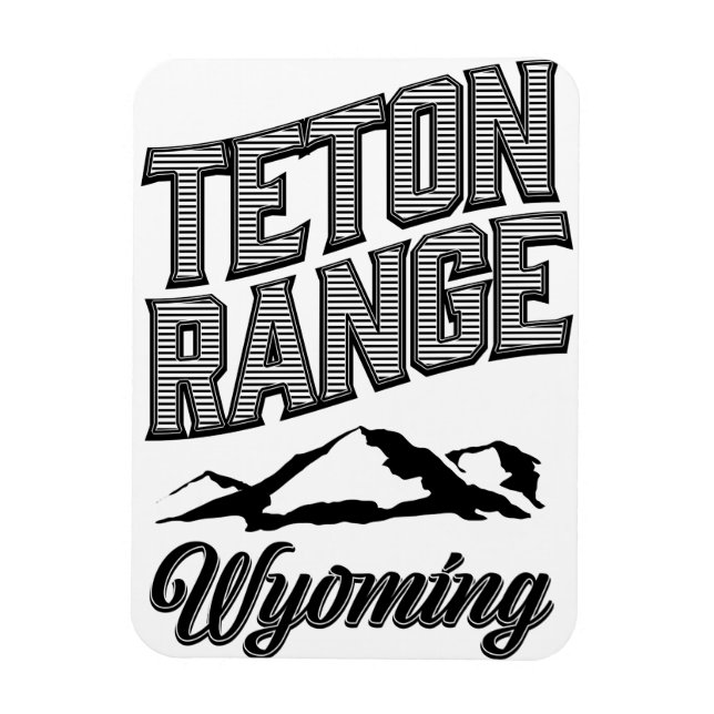 Magnet Flexible Chaîne Teton, Wyoming (Vertical)
