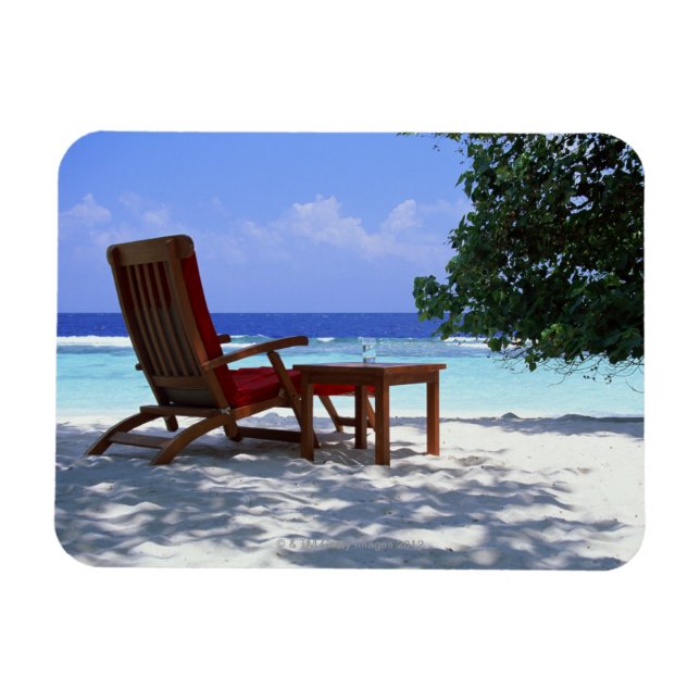 Magnet Flexible Chaise de plage 6 (Horizontal)