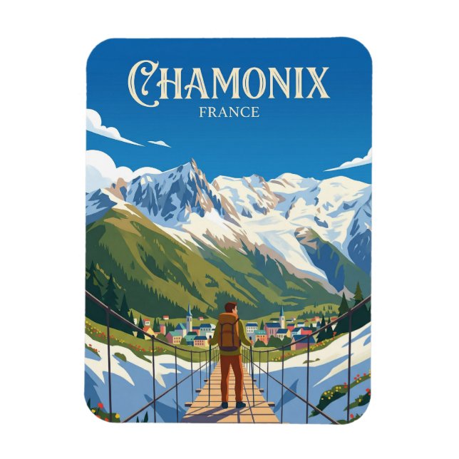 MAGNET FLEXIBLE CHAMONIX FRANCE (Vertical)