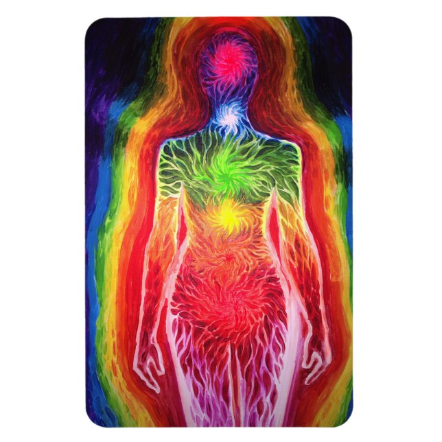 Magnet Flexible Champ énergétique humain (Vertical)