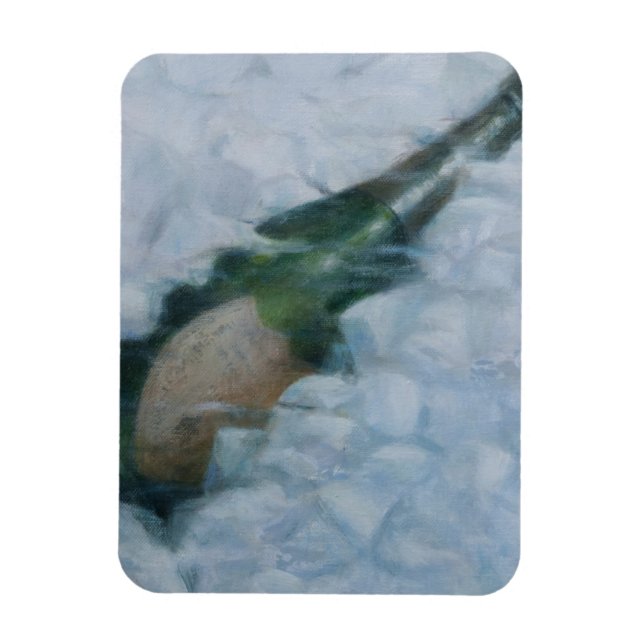 Magnet Flexible Champagne sur glace 2012 (Vertical)
