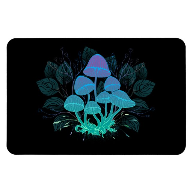 Magnet Flexible Champignons dans les buissons (Horizontal)