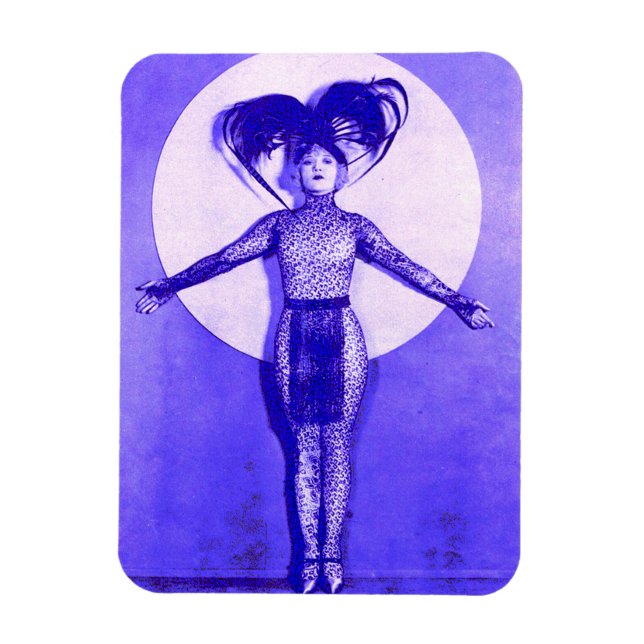 Magnet Flexible Championnat du monde de football 1922 - bleu (Vertical)