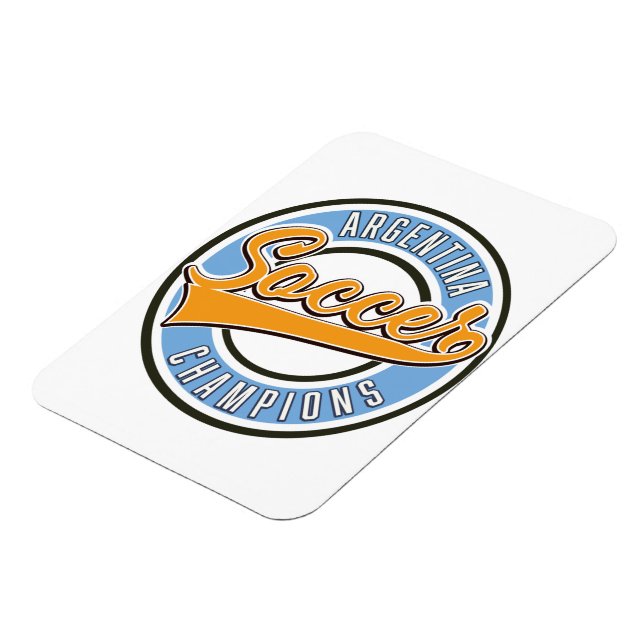 Magnet Flexible Champions de football de l'Argentine (Côté Gauche)