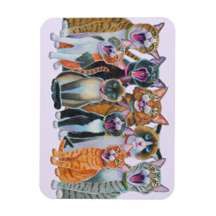 Magnet Flexible Chanter l'aimant des chats