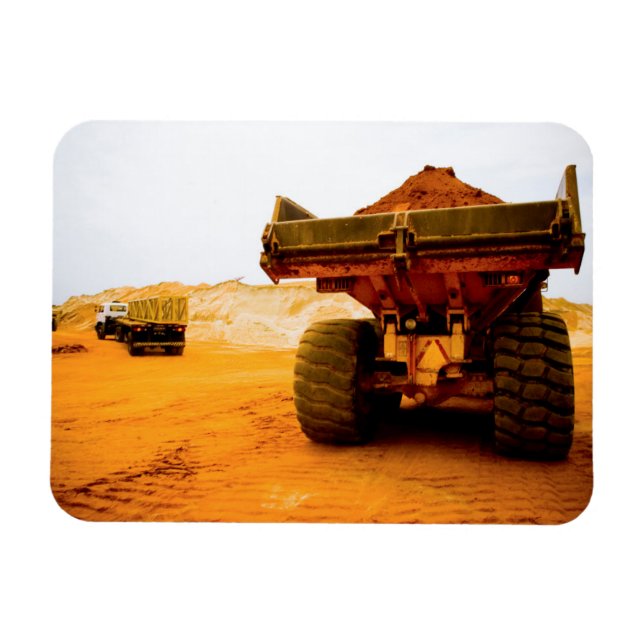 Magnet Flexible Chantier de construction, Luanda, Province de Luan (Horizontal)