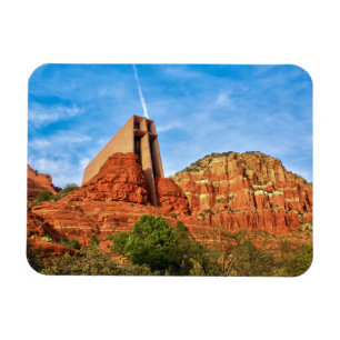 Magnet Flexible Chapelle du Sedona croisé saint, aimant d'AZ