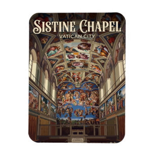 Magnet Flexible Chapelle Sixtine Cité du Vatican