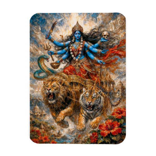 Magnet Flexible Char divin de Kali (Vertical)