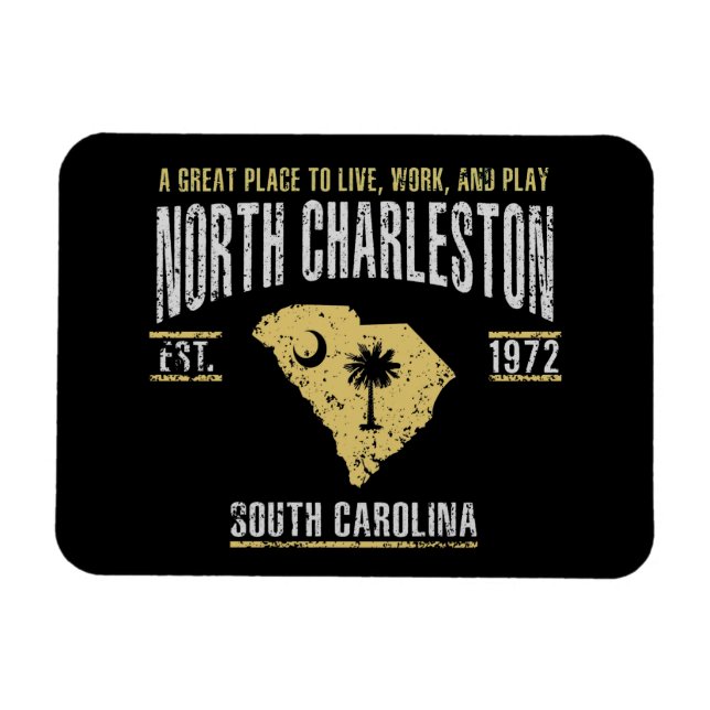 Magnet Flexible Charleston du Nord (Horizontal)