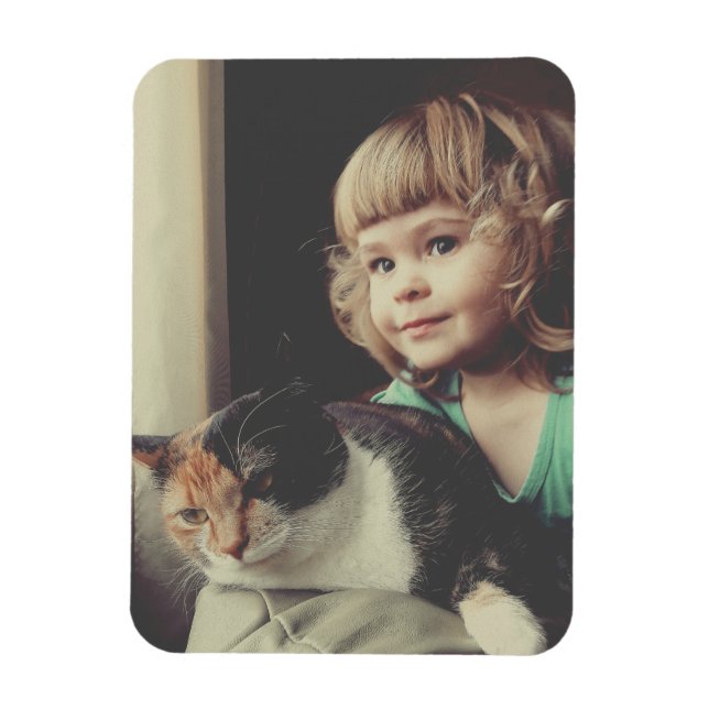 Magnet Flexible Charmante fille (Vertical)