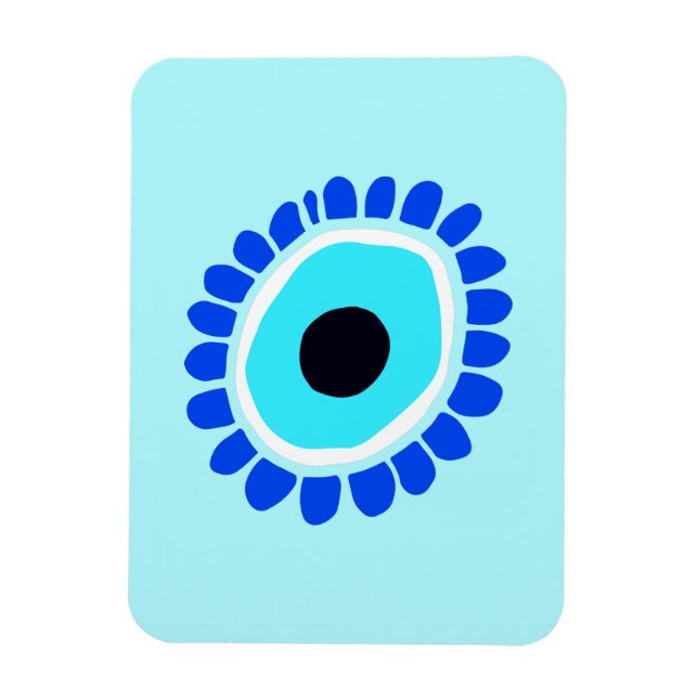 Magnet Flexible Charme chanceux pour les yeux mal (Vertical)