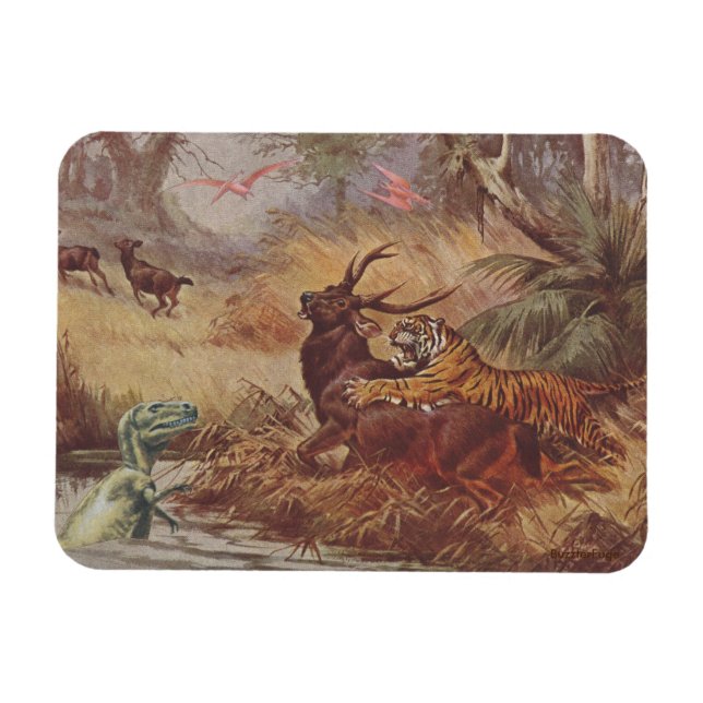 Magnet Flexible Chasse au dinin - (Horizontal)