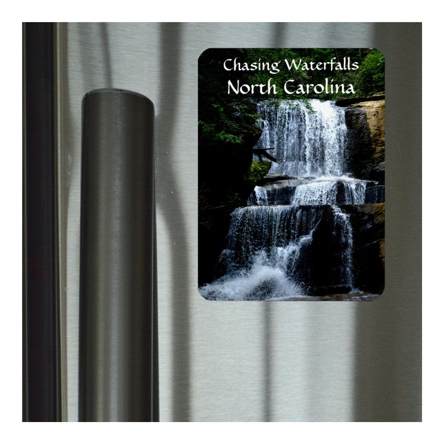 Magnet Flexible Chasse Cascades North Carolina Blue Ridge (Créateur téléchargé)