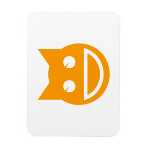 Magnet Flexible Chat Emoji souriant