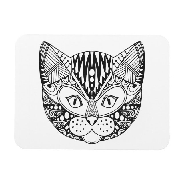 Magnet Flexible Chat inspiré (Horizontal)