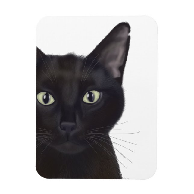 Magnet Flexible Chat, Portrait de Gus (Vertical)