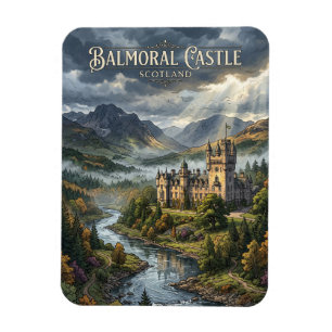 Magnet Flexible Château de Balmoral Royaume-Uni