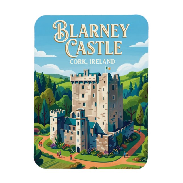 Magnet Flexible Château de Blarney Irlande (Vertical)