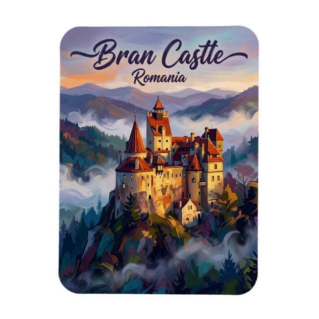 Magnet Flexible Château de Bran Roumanie (Vertical)