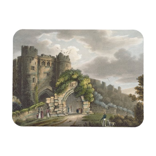 Magnet Flexible Château de Carisbrook, from 'The Isle of Wight Ill (Horizontal)