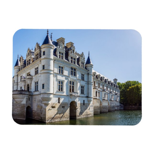 Magnet Flexible Chateau de Chenonceau in the Loire Valley - France (Horizontal)
