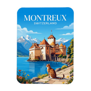 Magnet Flexible Château de Chillon Suisse