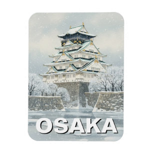 Magnet Flexible Château d'Osaka Japon