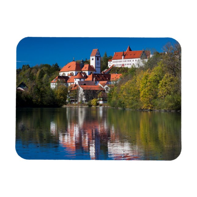 Magnet Flexible Château et Abby au bord de la rivière (Horizontal)