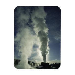 Magnet Flexible Château Geyser, Parc national de Yellowstone