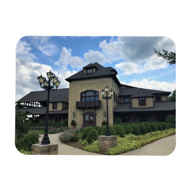 Magnet Flexible Chateau Morrisette Winery, Floyd, Virginie (Horizontal)