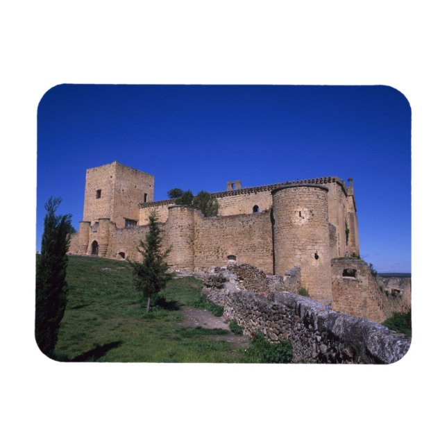 Magnet Flexible Château Pedraza, Castille Leon, Espagne (Horizontal)
