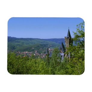Magnet Flexible Château, Wernigerode, Saxe-Anhalt, Allemagne
