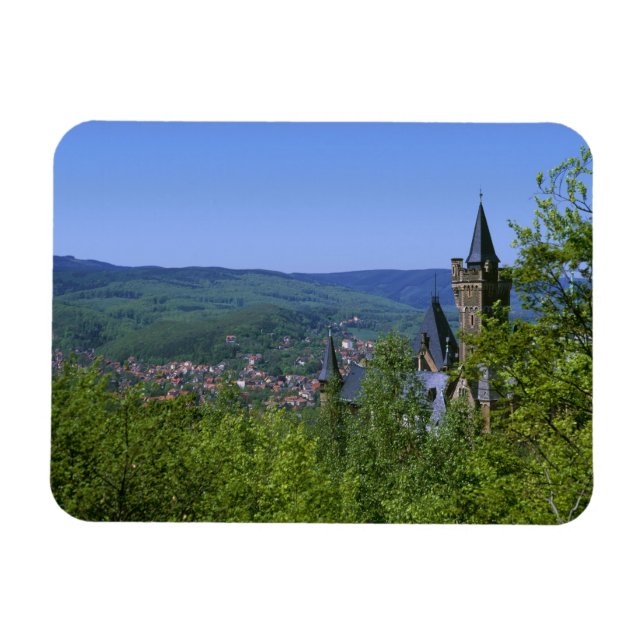 Magnet Flexible Château, Wernigerode, Saxe-Anhalt, Allemagne (Horizontal)
