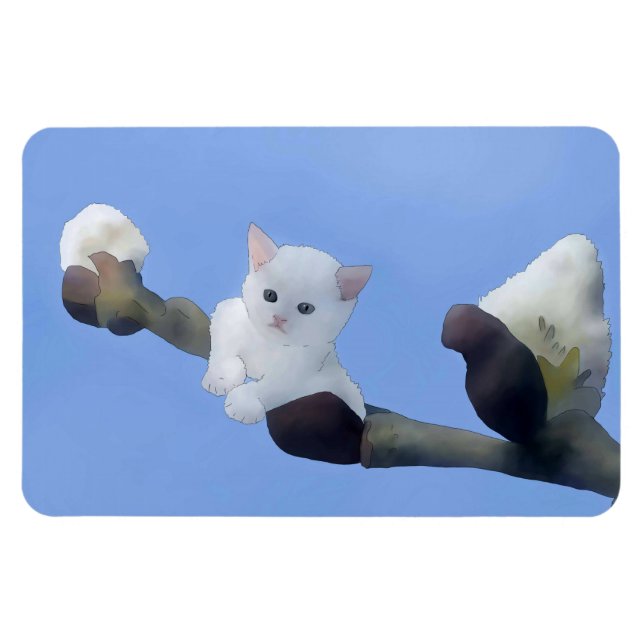 Magnet Flexible chaton printemps (Horizontal)