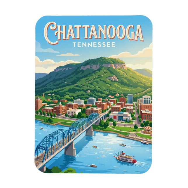 Magnet Flexible Chattanooga, Tennessee (Vertical)