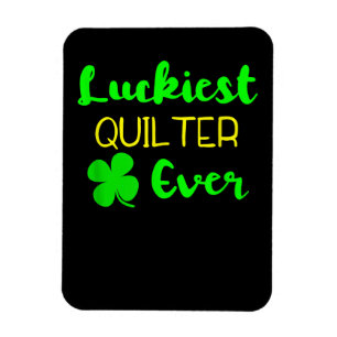 Magnet Flexible Chauffeur Quilter Jamais Patricks Jour Irlandais Q