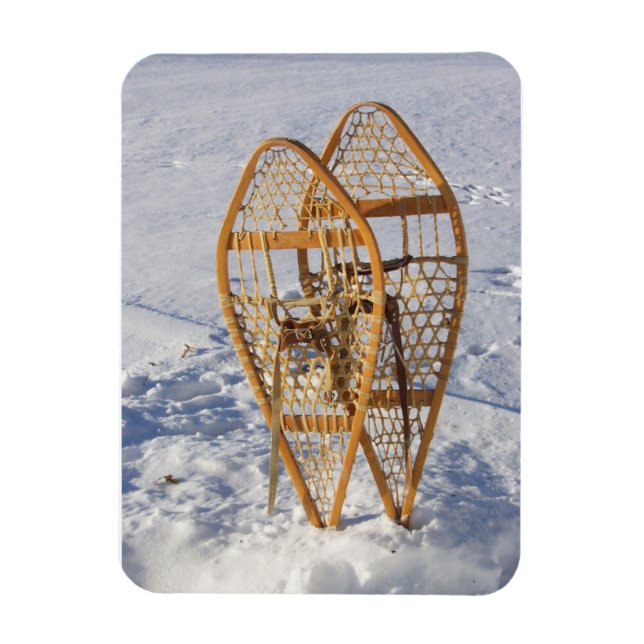 Magnet Flexible Chaussures à neige dans la neige (Vertical)