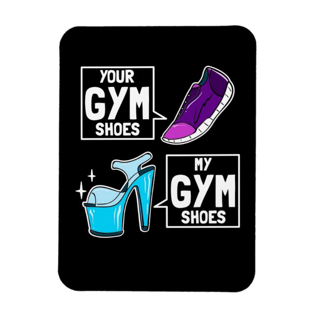 Magnet Flexible Chaussures de gym Ballet Dancer (Vertical)